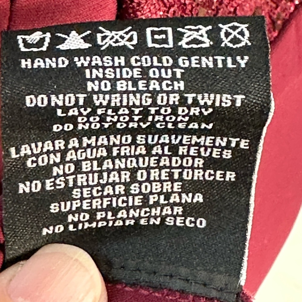 Nightway Sleeveless Halter Neck Sequin Lace Maxi Dress - Merlot Red - size 4P - Picture 9 of 12